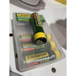 Battery AA Rechargeable USB-C (isi 1)