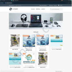 e Atoms Shop (paket 1 Tahun)